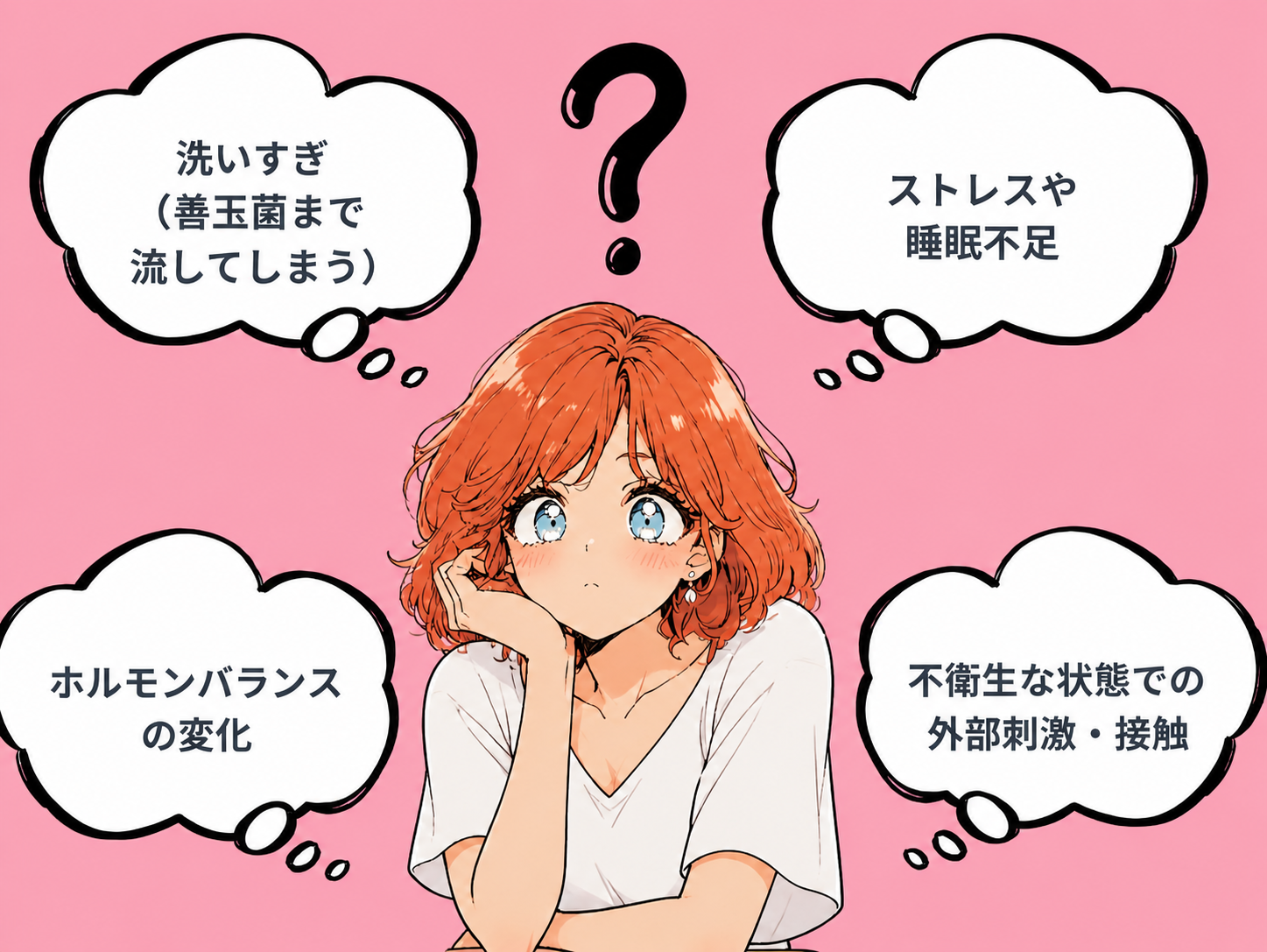 なぜバランスは崩れるのか：習慣と膣内環境