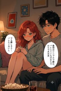 コマ4：不安の払拭 ★この直後に商品