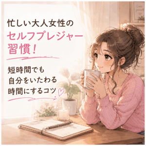 忙しい大人女性のセルフプレジャー習慣｜短時間でも自分をいたわる時間にするコツ