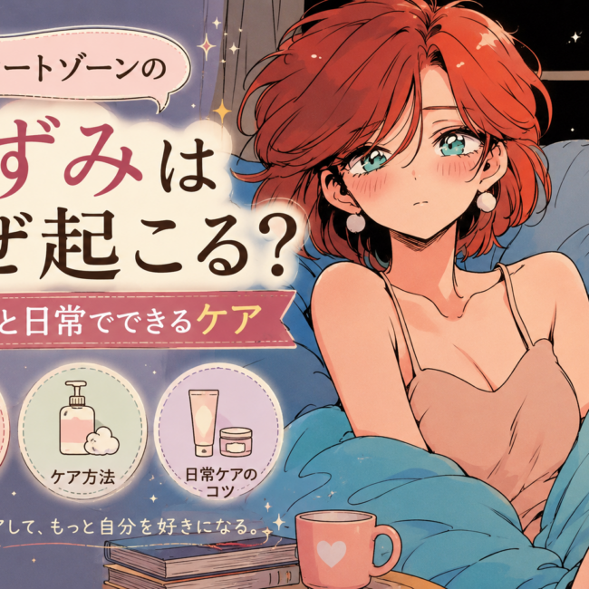 デリケートゾーンの黒ずみはなぜ起こる？原因と日常でできるケア